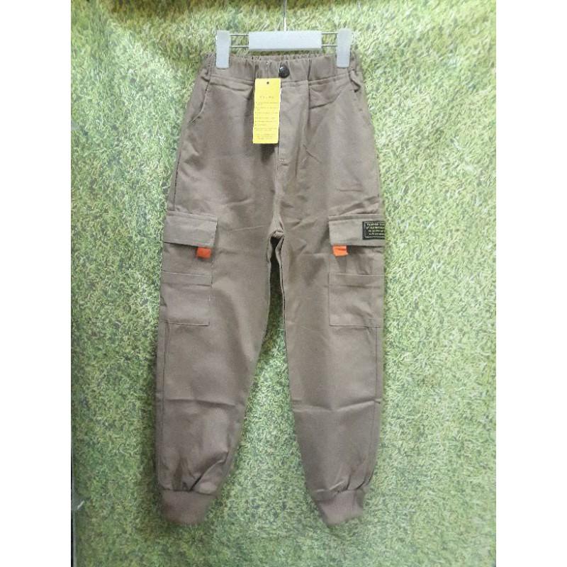 Quần dài kaki túi hộp Quảng Châu cho bé trai, bé gái size đại 22-55kg, nhiều mẫu