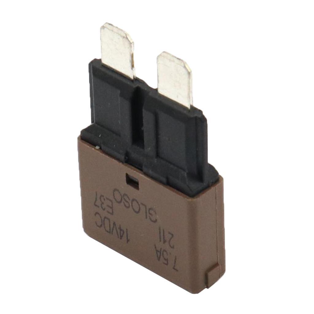 7.5Amp Mini Automatic Reset -Style Circuit Breaker for Car Truck Marine