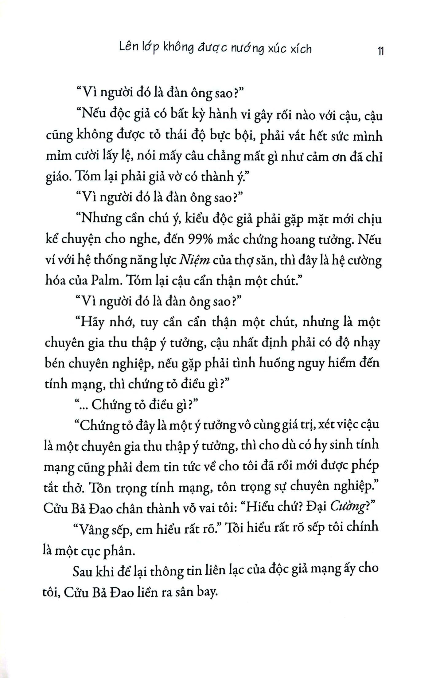 Sách Lên Lớp Không Được Nướng Xúc Xích