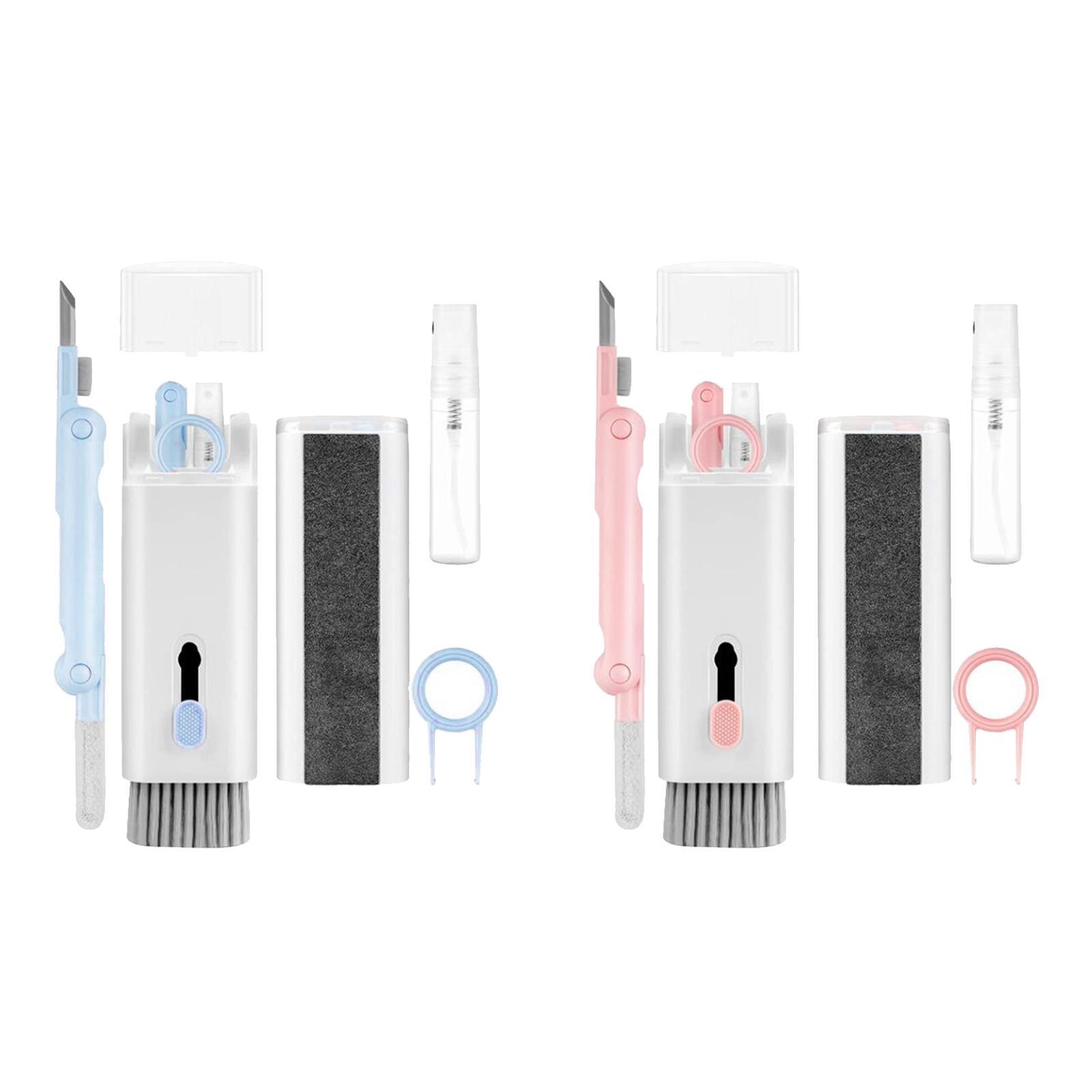2Sets Electronics Cleaning Set Mini Brush Phone Headset Screen Dust Remover