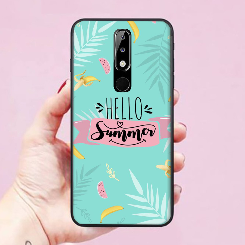 Ốp lưng dành cho điện thoại Nokia 5.1 Plus / X5 Hình Mùa Hè Rực Lửa