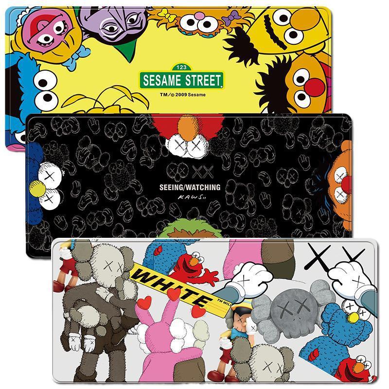 Phong cách mới nhất phổ biến Sesame Street miếng lót chuột miếng lót chuột bàn phím máy tính trò chơi miếng lót bàn làm việc sáng tạo DIY