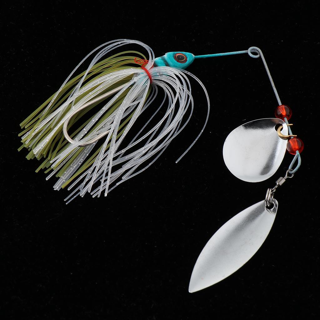 15g Hard Metal Fishing Lure Spinner Bait Spoon Tackle