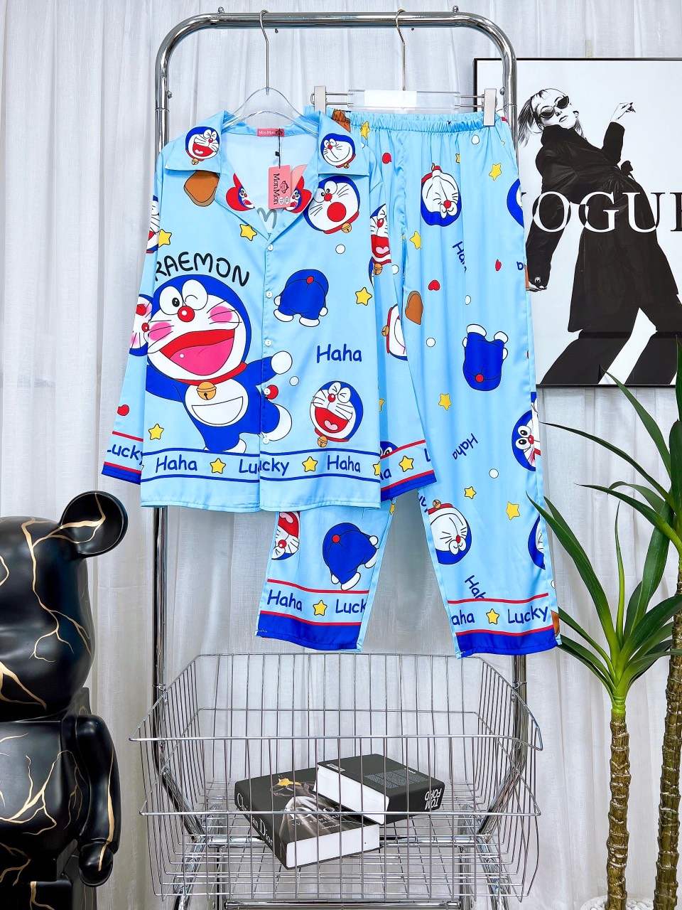 Đồ Bộ Nữ Vải Latin Bigsize 65kg-75kg-85kg, Cao Cấp, Hoạ Tiết, Tay Dài, Mẫu 2023- LT_TD_02
