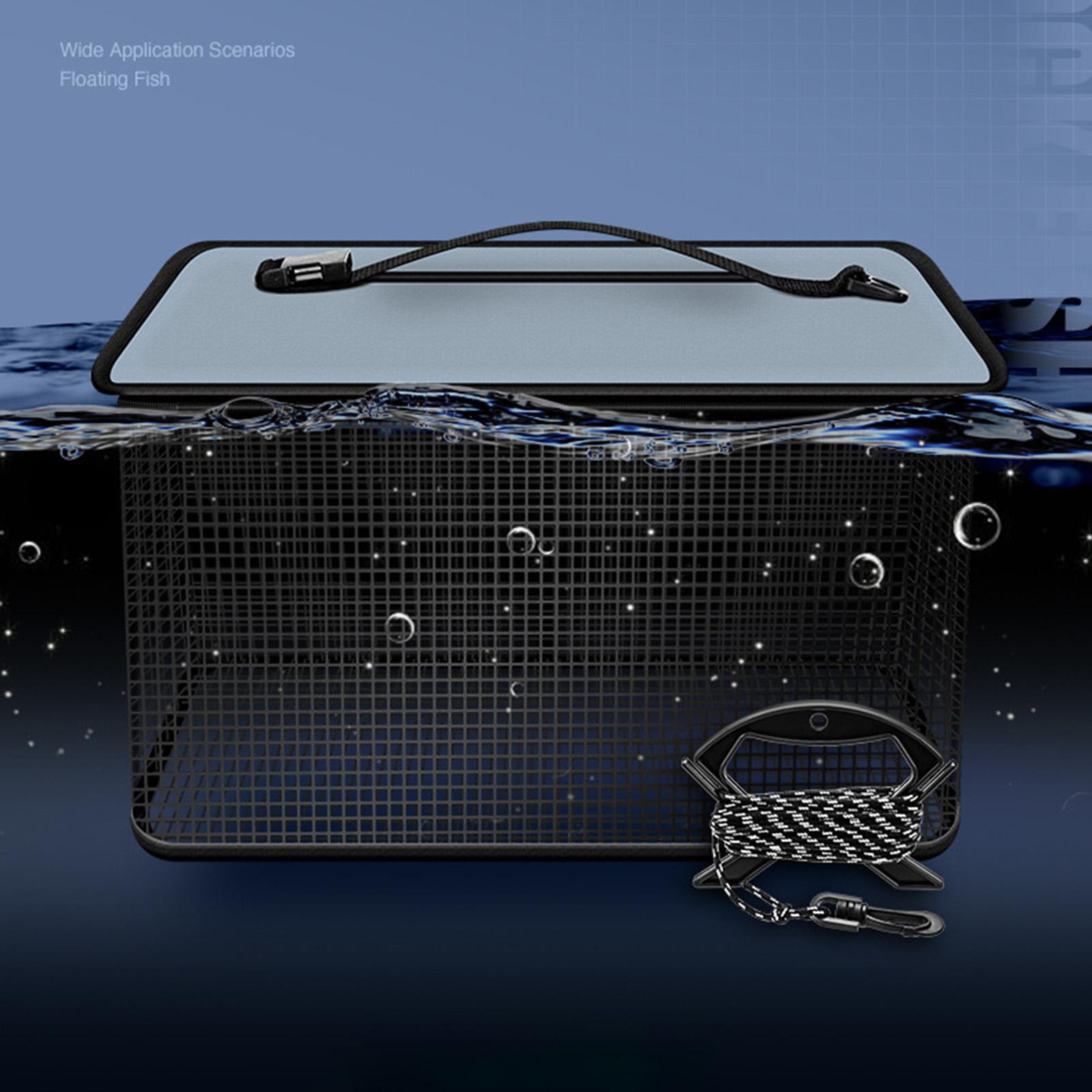 Fishing Basket Basket  Storage Cage Collapsible for Fishing Enthusiasts