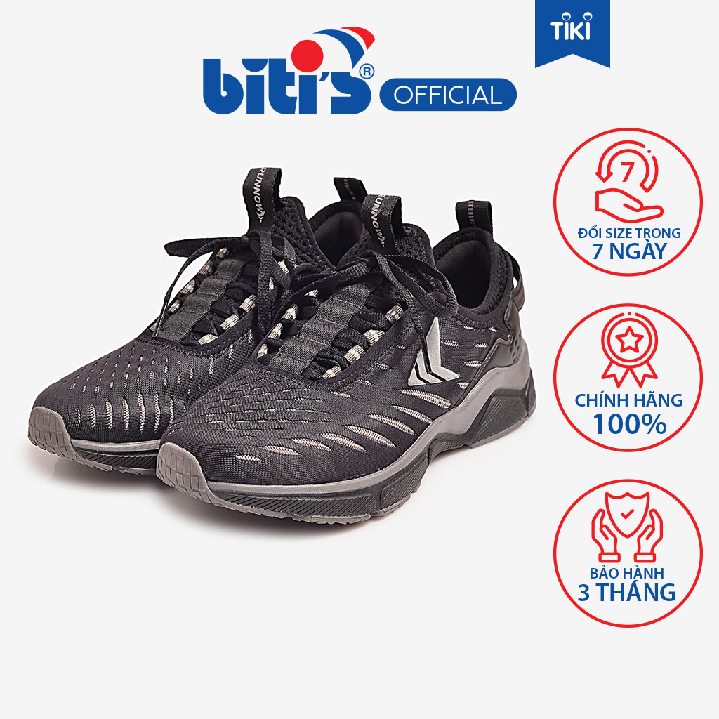 Giày Chạy Bộ Nam Biti's Hunter Running BLACK DSMH08300DEN