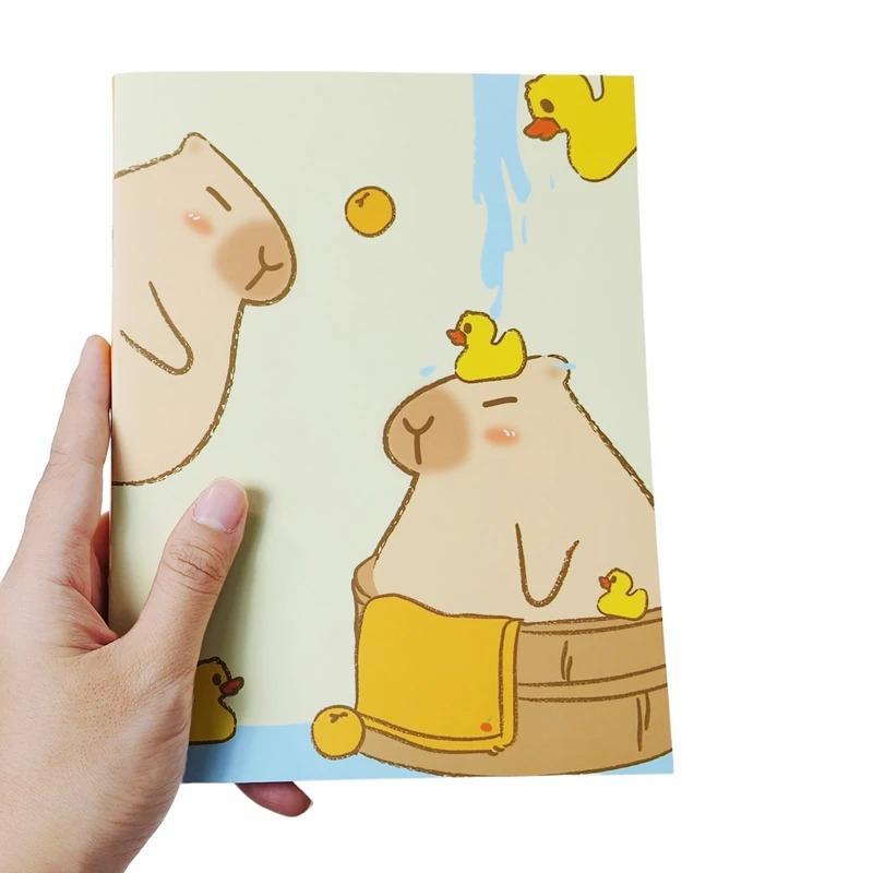 [MUA 5 TẶNG 1] Tập Học Sinh Capybara - 4 Ô Ly - 200 Trang 70gsm - The Sun - Mẫu 2