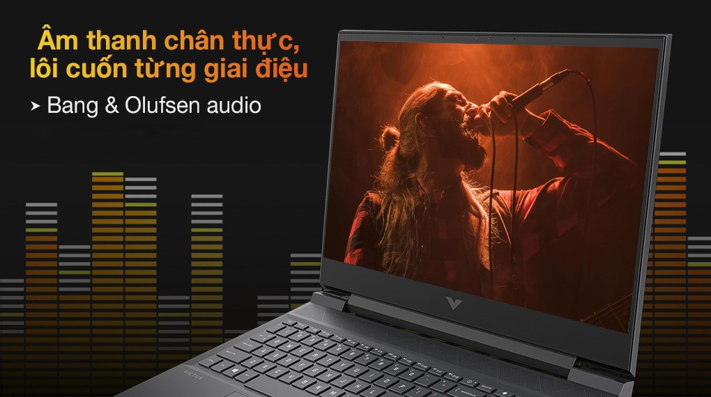 Laptop HP VICTUS 16 e0170AX R7 5800H/8GB/512GB/4G RTX3050Ti/16.1"F/144Hz/Win11//Đen - Hàng chính hãng