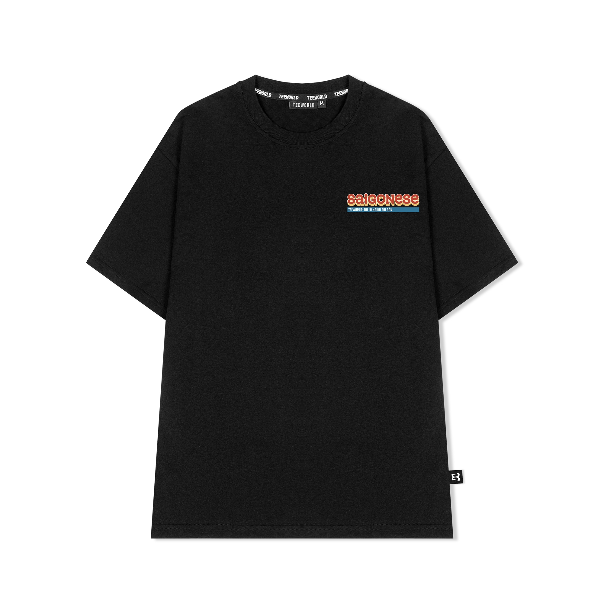 Áo thun Teeworld Saigon Traffic T-shirt Trắng Đen Form Rộng Unisex Nam Nữ