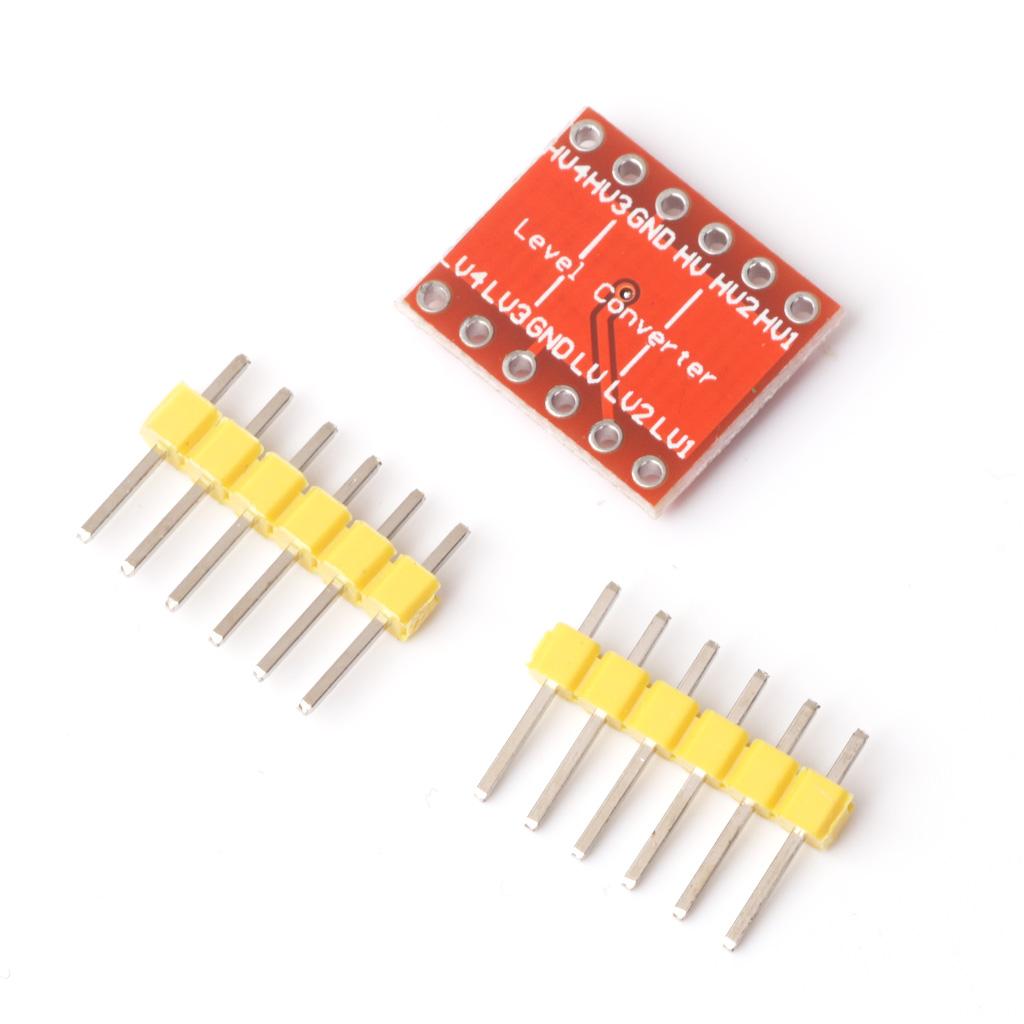 4 Channels Logic Level Converter Bi-Directional Shifter Module 3.3V-5V