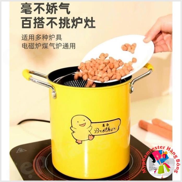 Nồi chiên ngập dầu mini vịt vàng