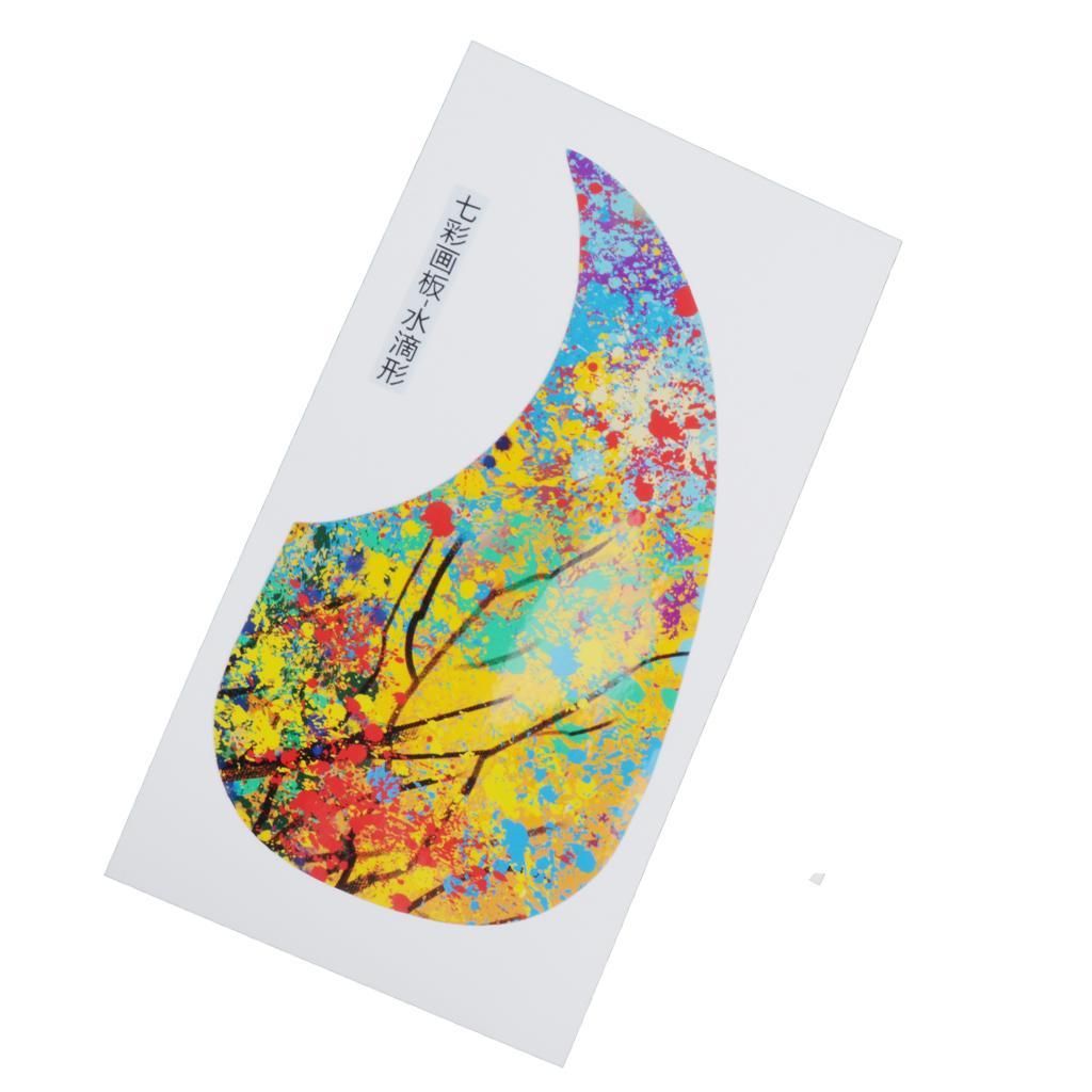 Sticker Pick Guard Folk Acoustic Scratch Plate Guitar Pickguard Parts