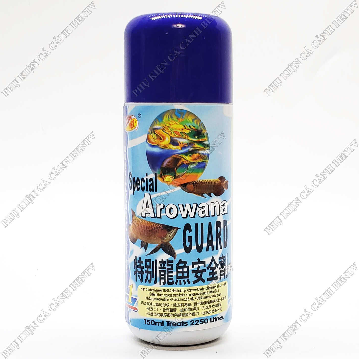 Chai Số 1 Khử Nước Mới Giảm Stress Cho Cá Rồng