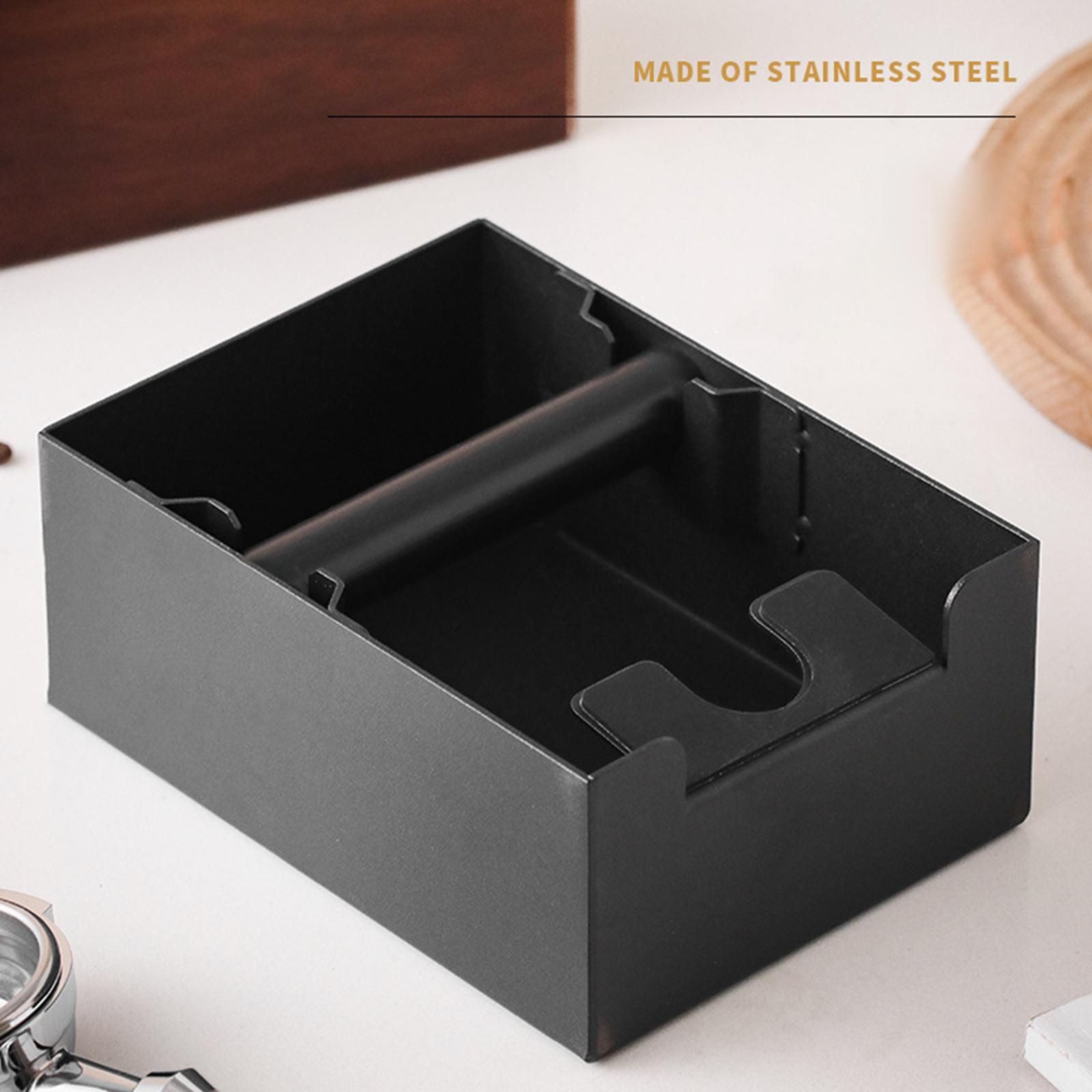 Wooden Residue Box for Coffee Trash Bin for Espresso Machine Accessories