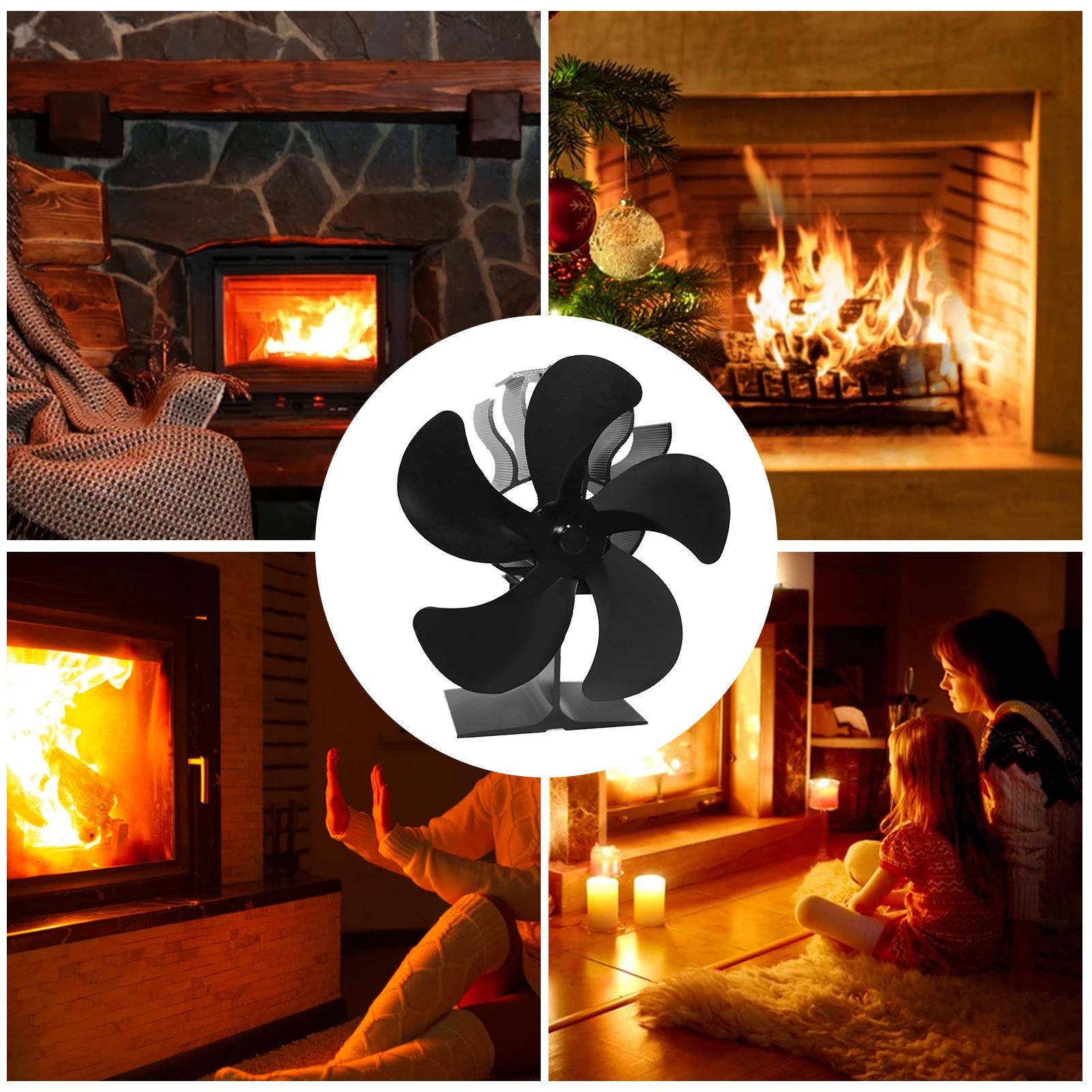 Quạt Lò Sưởi Chạy Bằng Điện Không Gây Tiếng Ồn Cho Bếp Gas