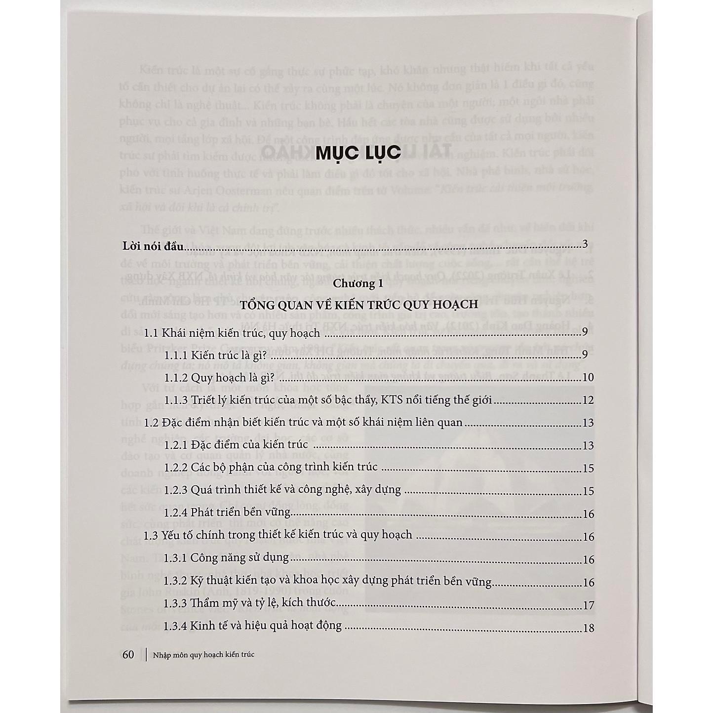 Sách - Nhập Môn Quy Hoạch Kiến Trúc - NXB Xây Dựng