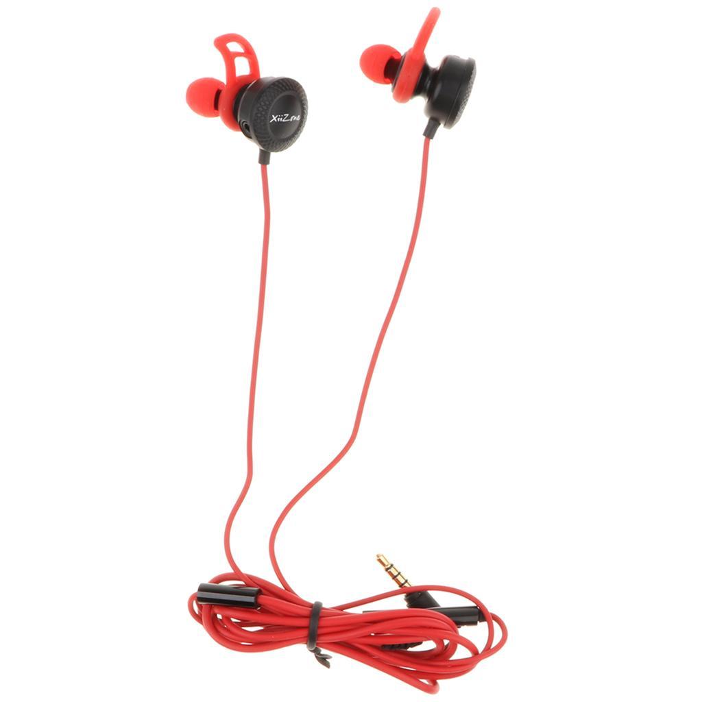 3.5mm Earphone Noise Isolating In Ear Headphone Wired Game Headset