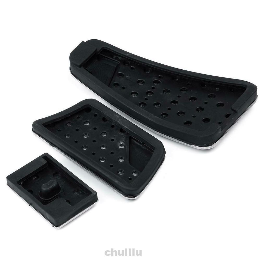Set 3 Bàn Đạp Chân Ga Và Má Phanh Bằng Thép Không Gỉ Cho Dodge 11-19