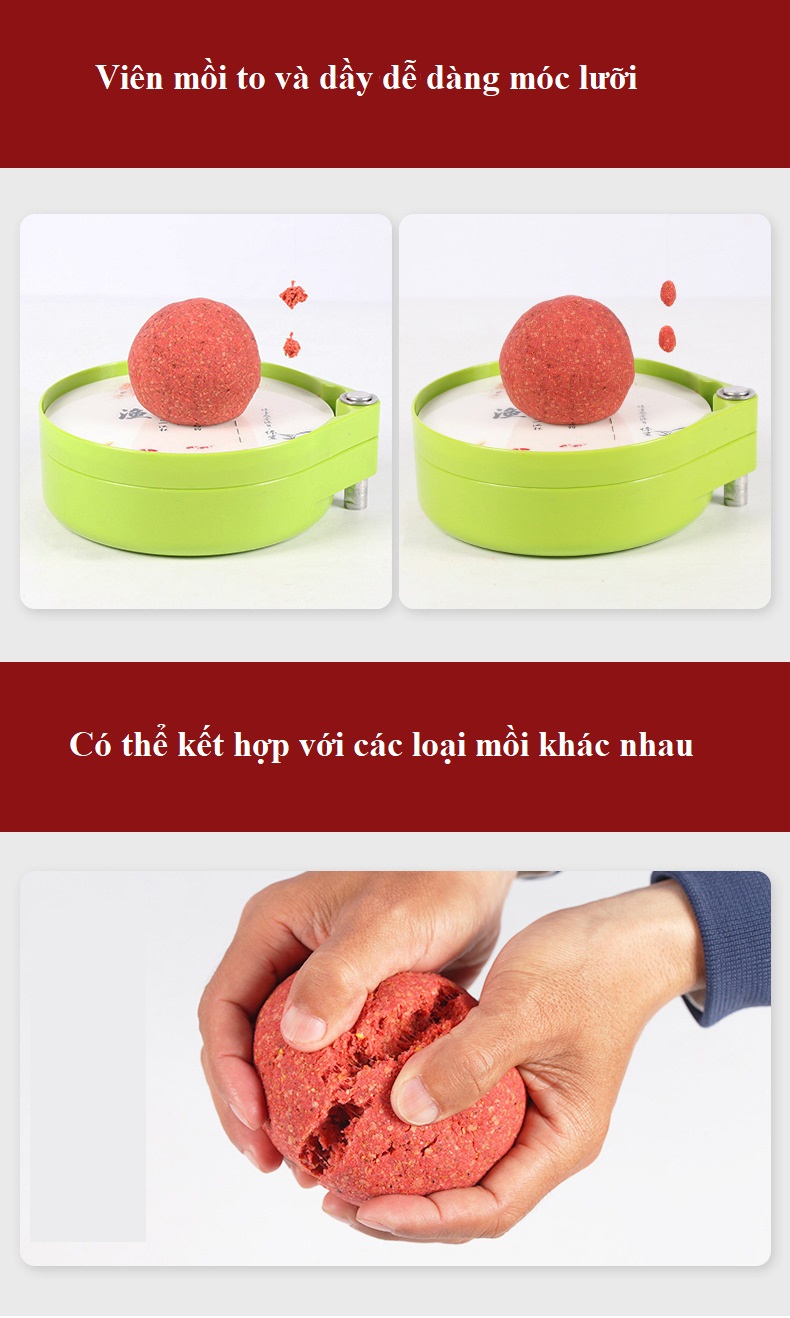 Mồi Câu Cá Tổng Hợp, Chép Xanh, Chép Đỏ 300G Siêu Nhạy HUA-17