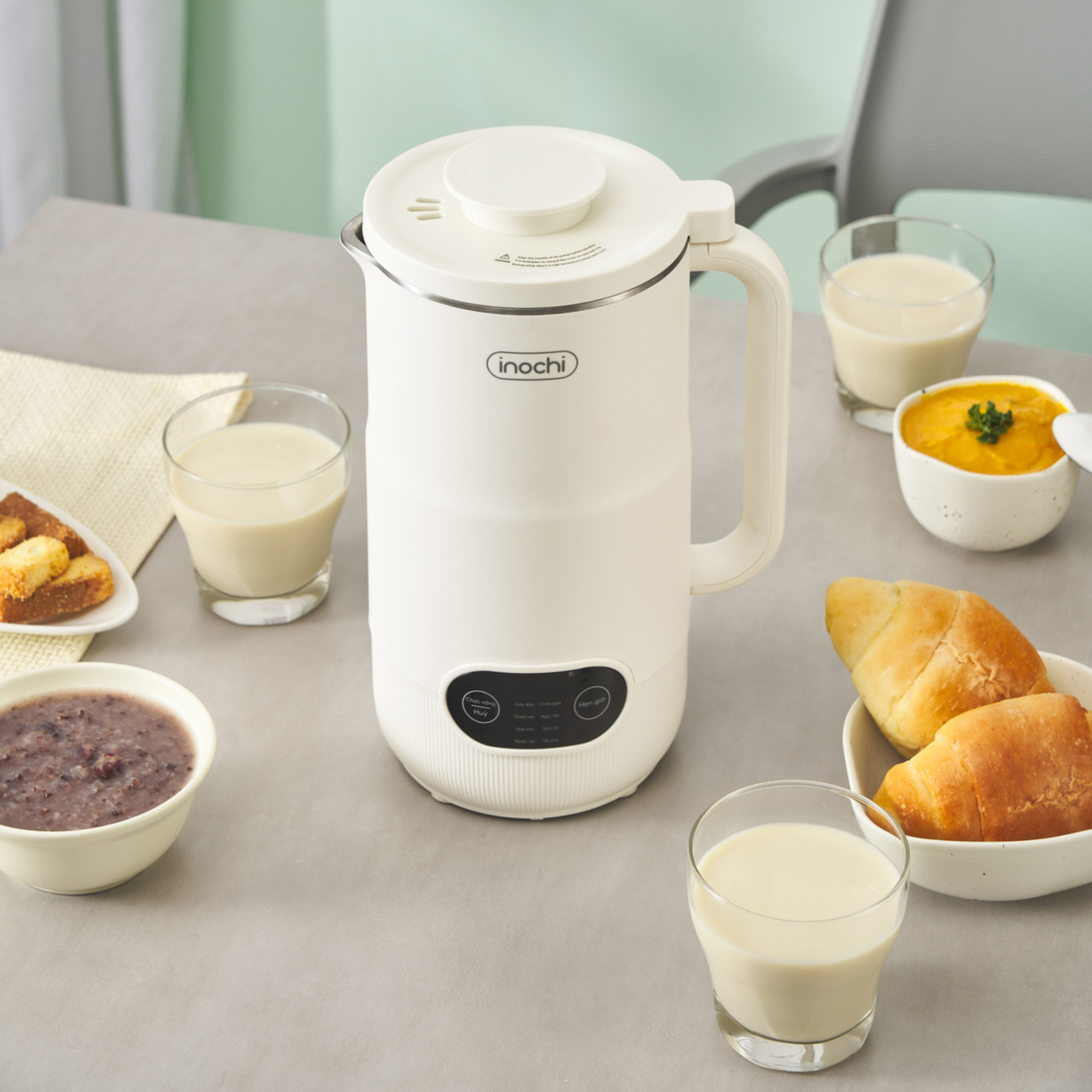 Máy làm sữa hạt Akiba Mellow Inochi Hàng Chính hãng