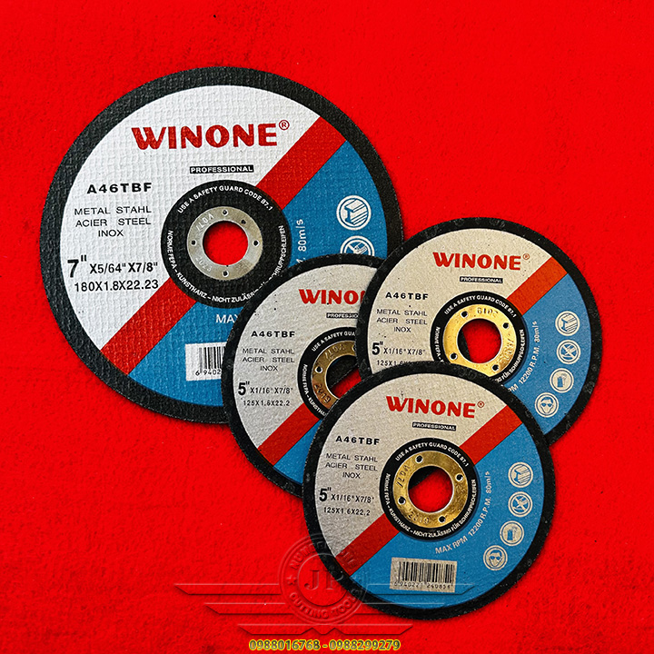 COMBO 5 Đá Cắt Sắt Thép Inox 180mm