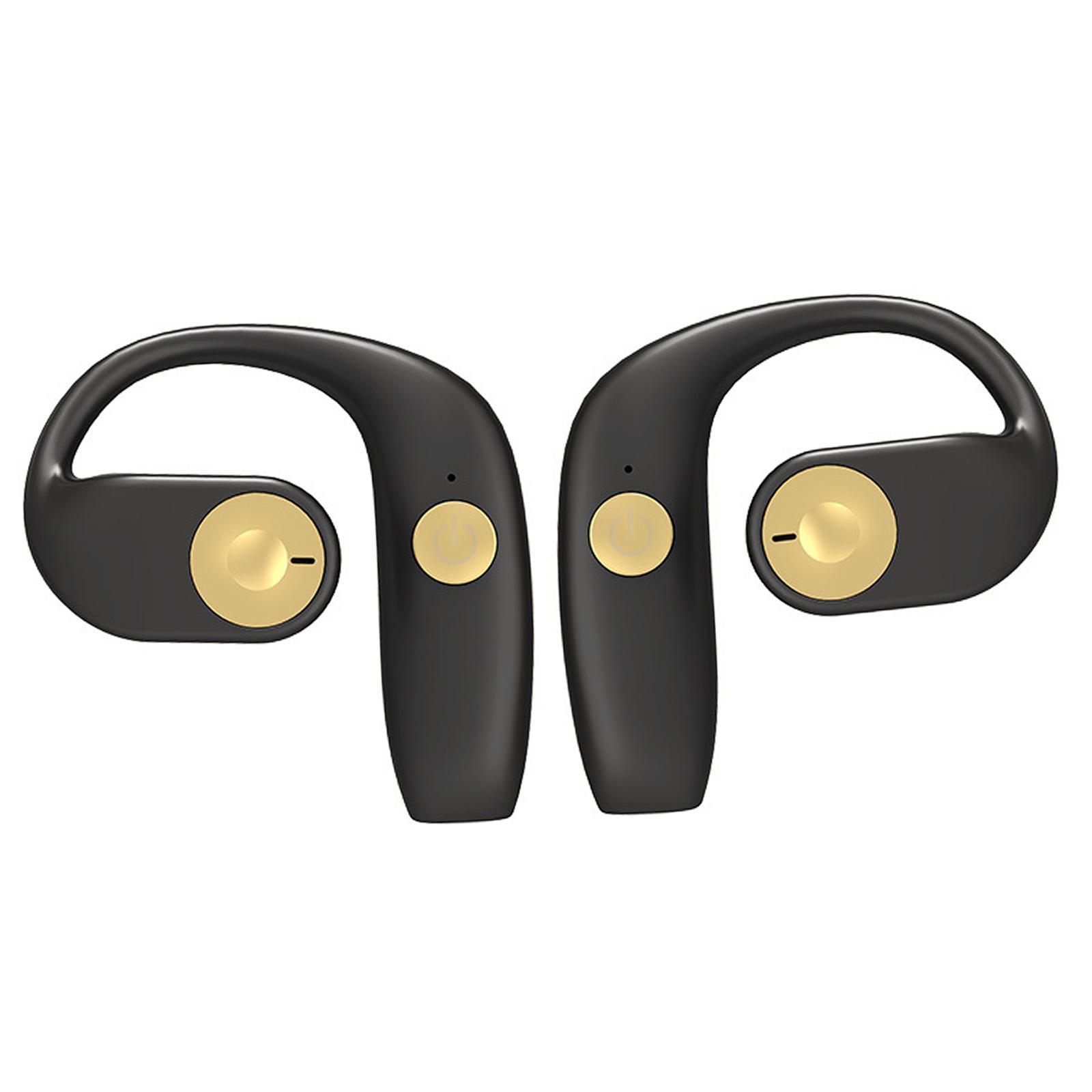 Clip Wireless Headset Ear Hooks Sweatproof Earphones for Workout Driving Gym