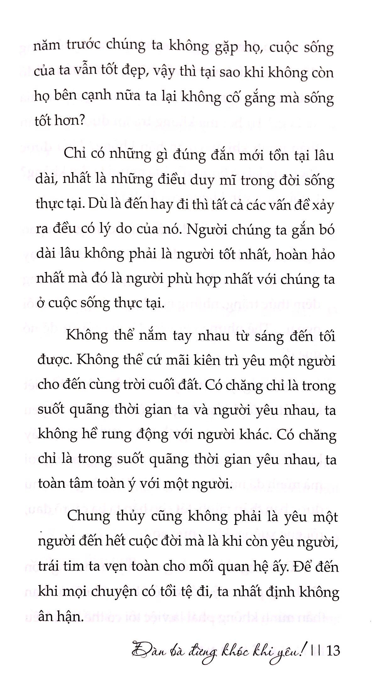 Đàn Bà Đừng Khóc Khi Yêu!