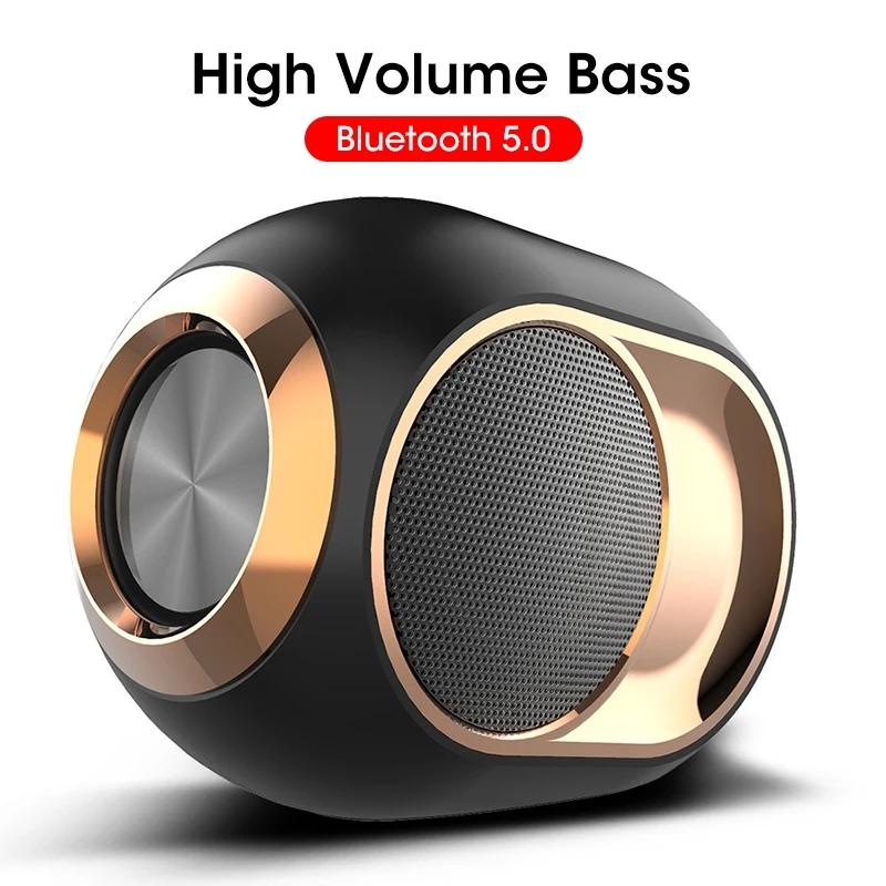 Loa Bluetooth X6 Loa Bluetooth không dây mới Loa siêu trầm ngoài trời Thẻ loa siêu trầm không dây Âm thanh Bluetooth Màu sắc: Đỏ