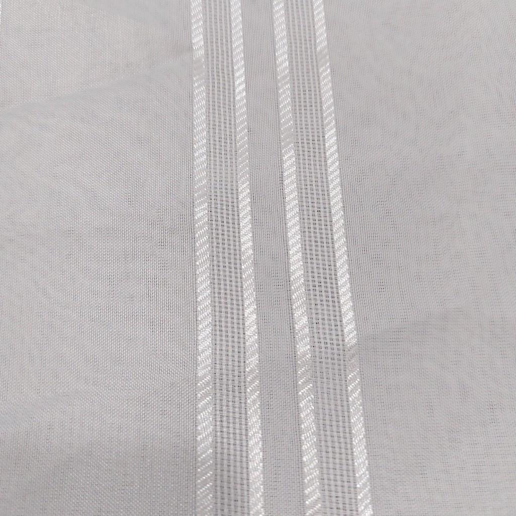Rèm voan trắng rèm trang trí rèm treo spa SỢI ĐAN XEN nhiều kích thước