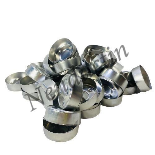 10 cốc nhôm 12g cao cấp dùng làm nến tealight tiện lợi và an toàn cho người sử dụng