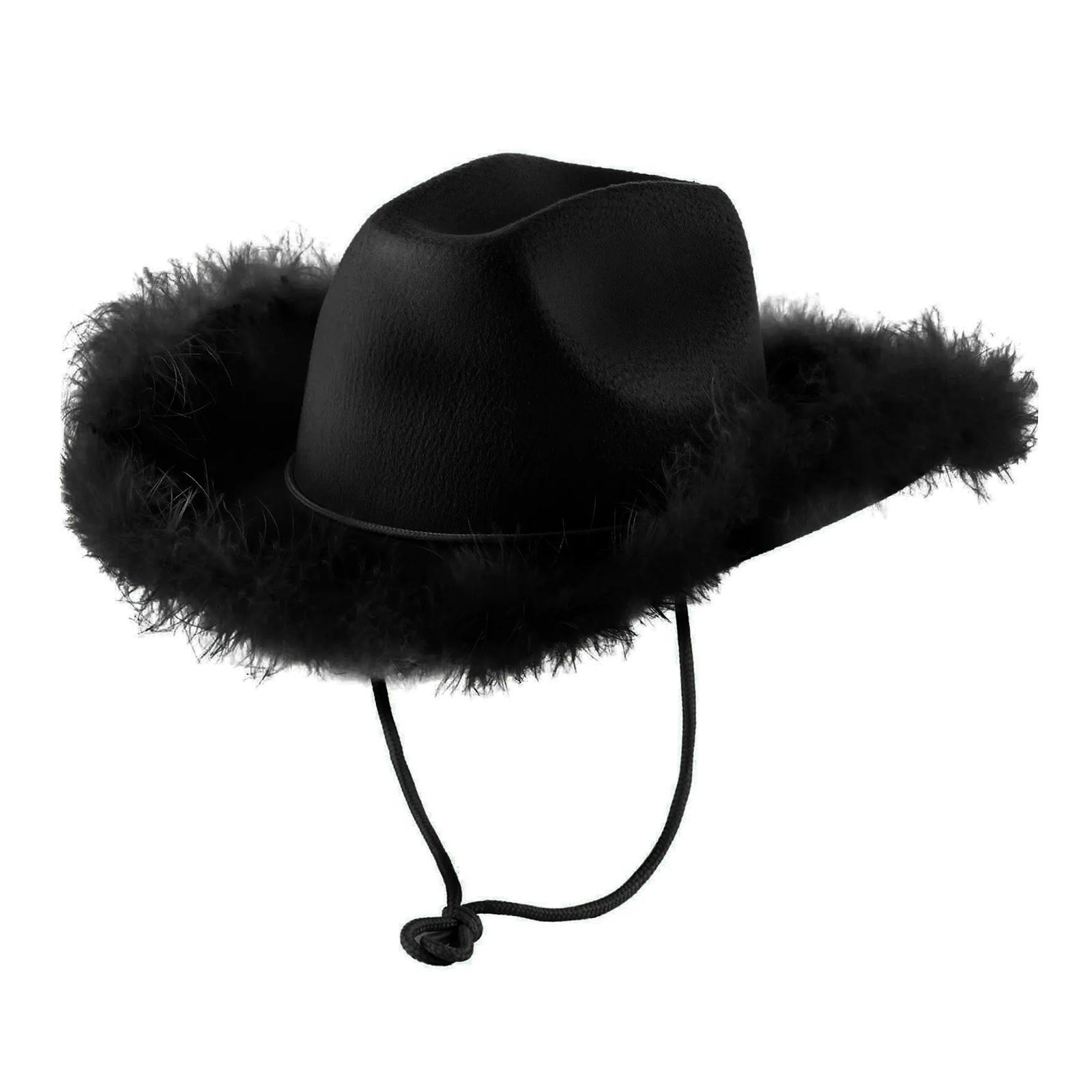 Western Style Cowboy Hat Men Cowgirl Hat Summer Outdoor Hat Costume Accessories Sunhat for Cosplay Hiking Parties Backpacking Beach