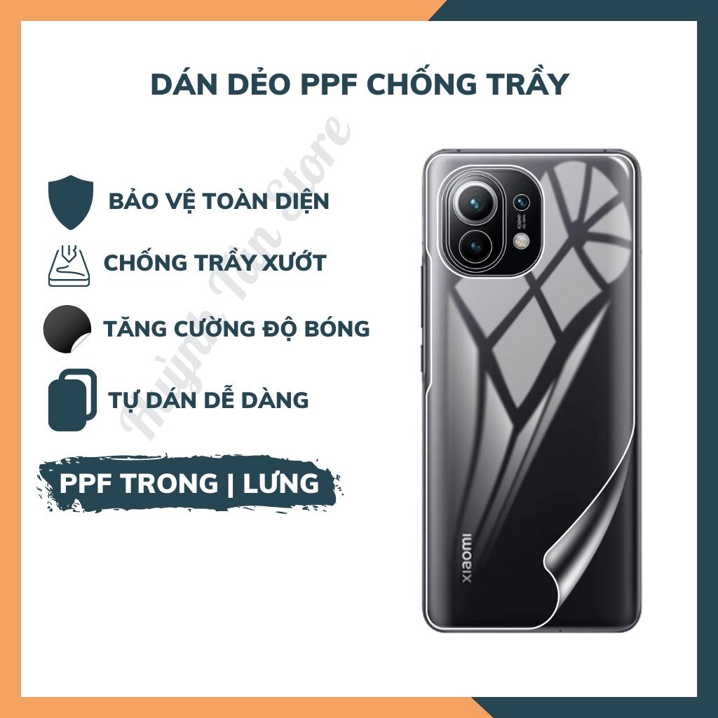 Dán dẻo PPF Mi 11 bảo vệ toàn diện