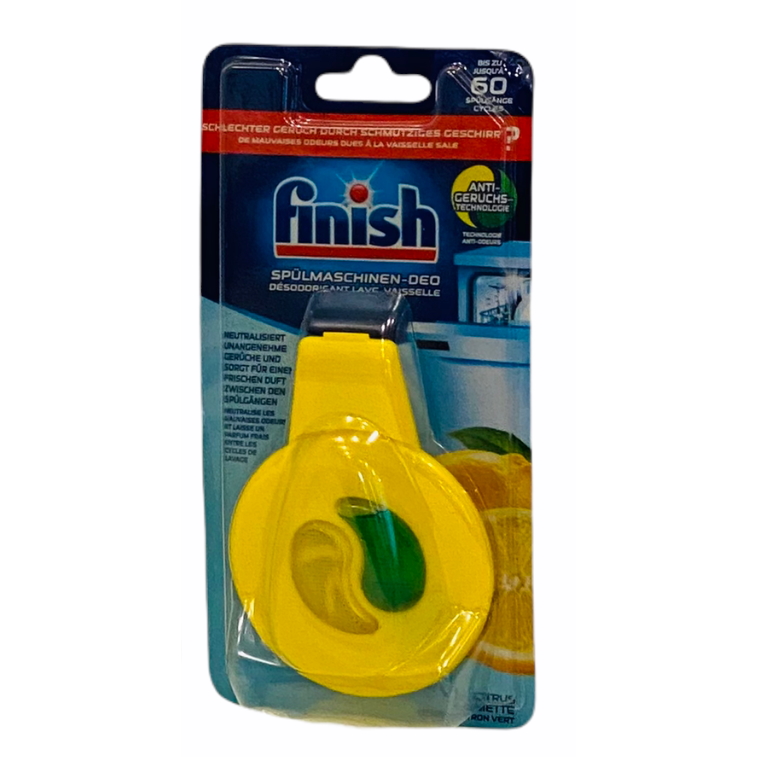Tinh dầu Finish khử mùi cho máy rửa chén bát hương cam chanh dùng cho máy rửa bát + Tặng viên finish