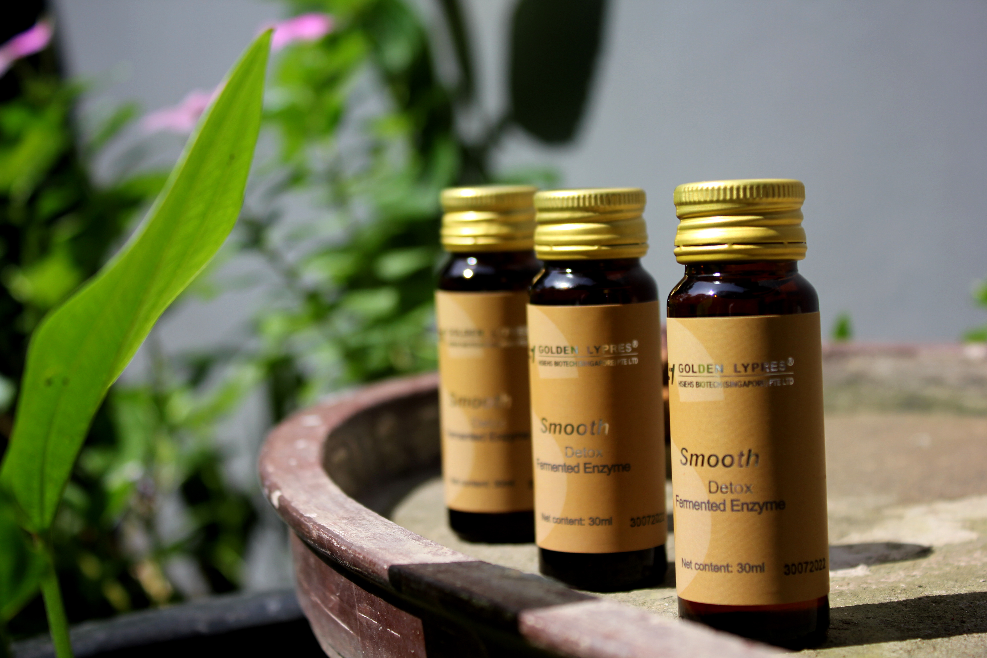 GOLDEN LYPRES Smooth. Detox Fermented Enzyme - Nước uống lên men cho tiêu hóa khỏe