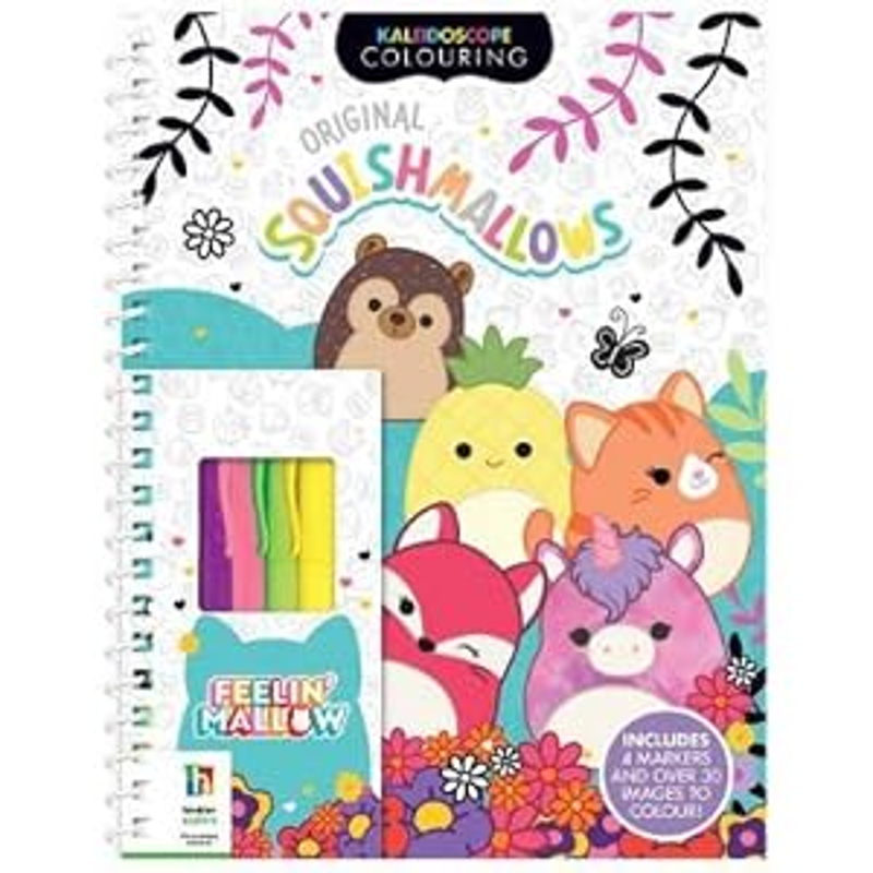 Sách Kaleidoscope Colouring Squishmallows Feelin Mallow
