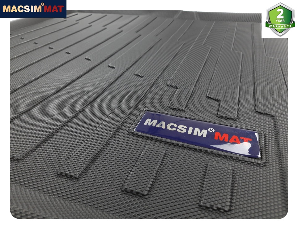 Thảm lót cốp xe ô tô MG ZS nhãn hiệu Macsim chất liệu TPV cao cấp màu đen