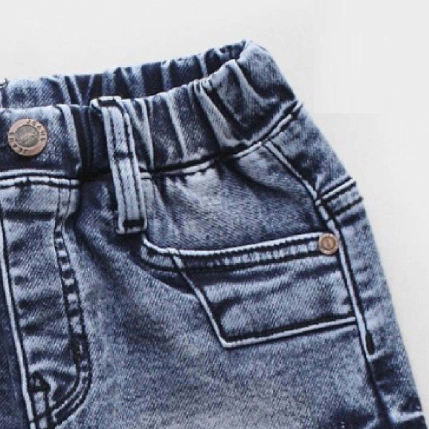 Q0003216 Quần jean xanh wax cao cấp, chất jean 2 da nhập co giãn mạnh bé trai từ 6-12 tuổi