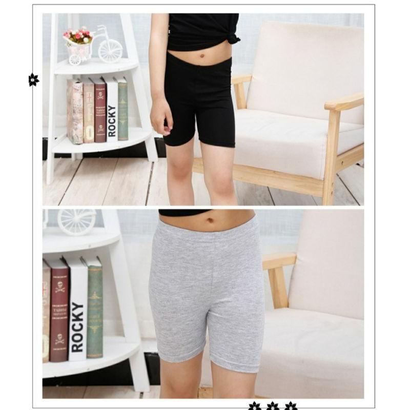 Quần short thun mặc trong váy, quần đùi cotton mặc trong cho bé gái