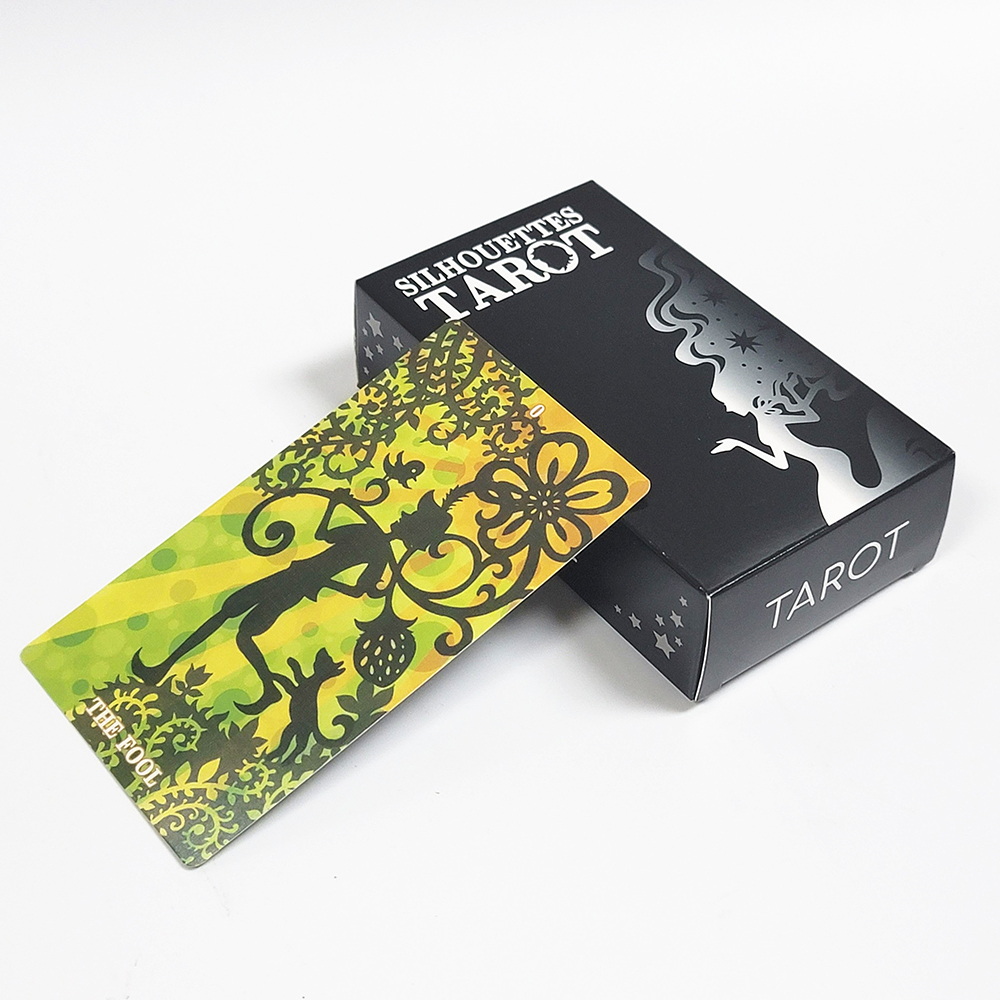 [Size Gốc] Bộ Bài Silhouettes Tarot 78 Lá Bài Đá Thanh Tẩy