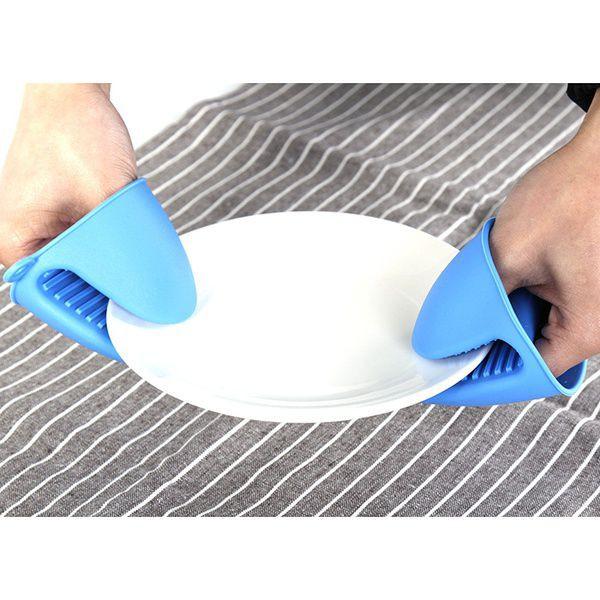 Gang tay silicon nhấc nồi chống nóng hình mỏ vịt