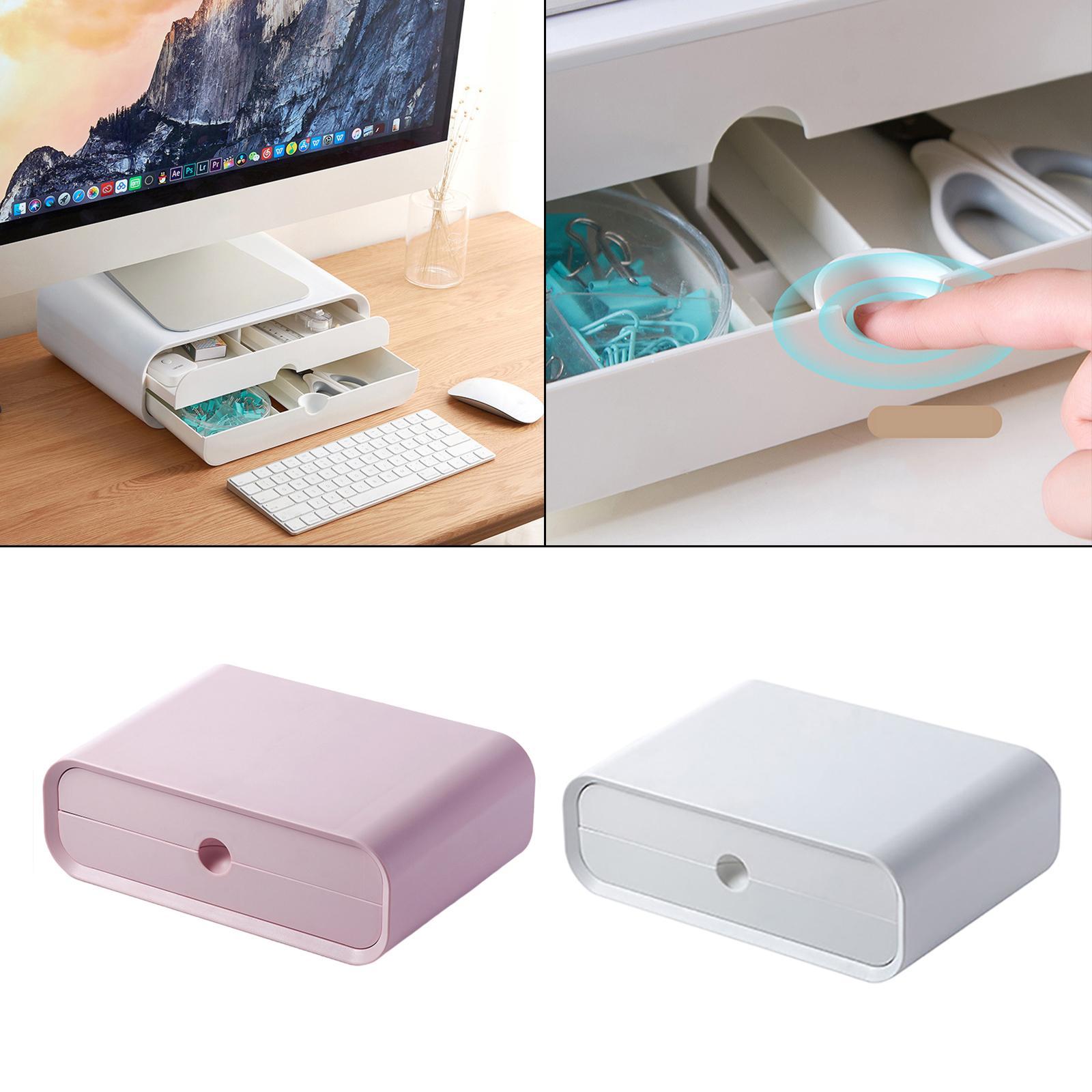 2Pcs Monitor Stand Riser Monitor Riser Monitor Laptop Stand Ergonomic Tidy