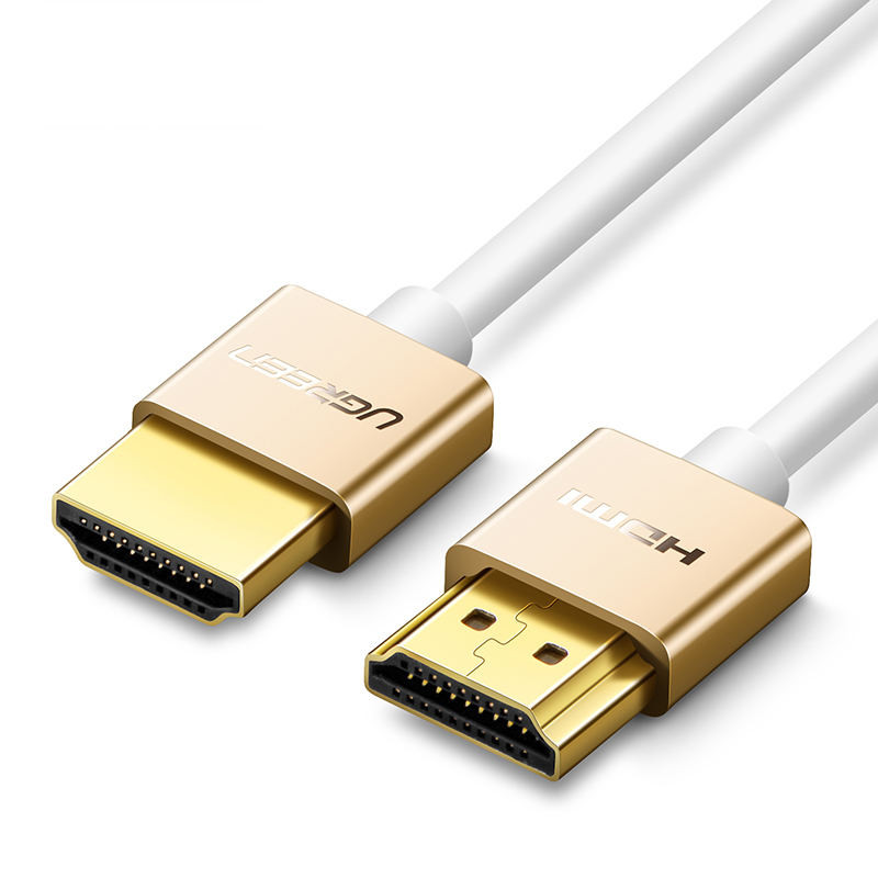 Dây HDMI 2.0 thuần đồng 18Gbps đầu hợp kim 3M UGREEN 40491 HD117 ( vàng gold ) - Hàng chính hãng