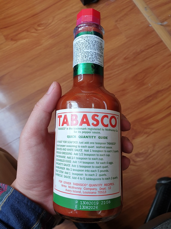 SỐT ỚT ĐỎ TABASCO 350ML