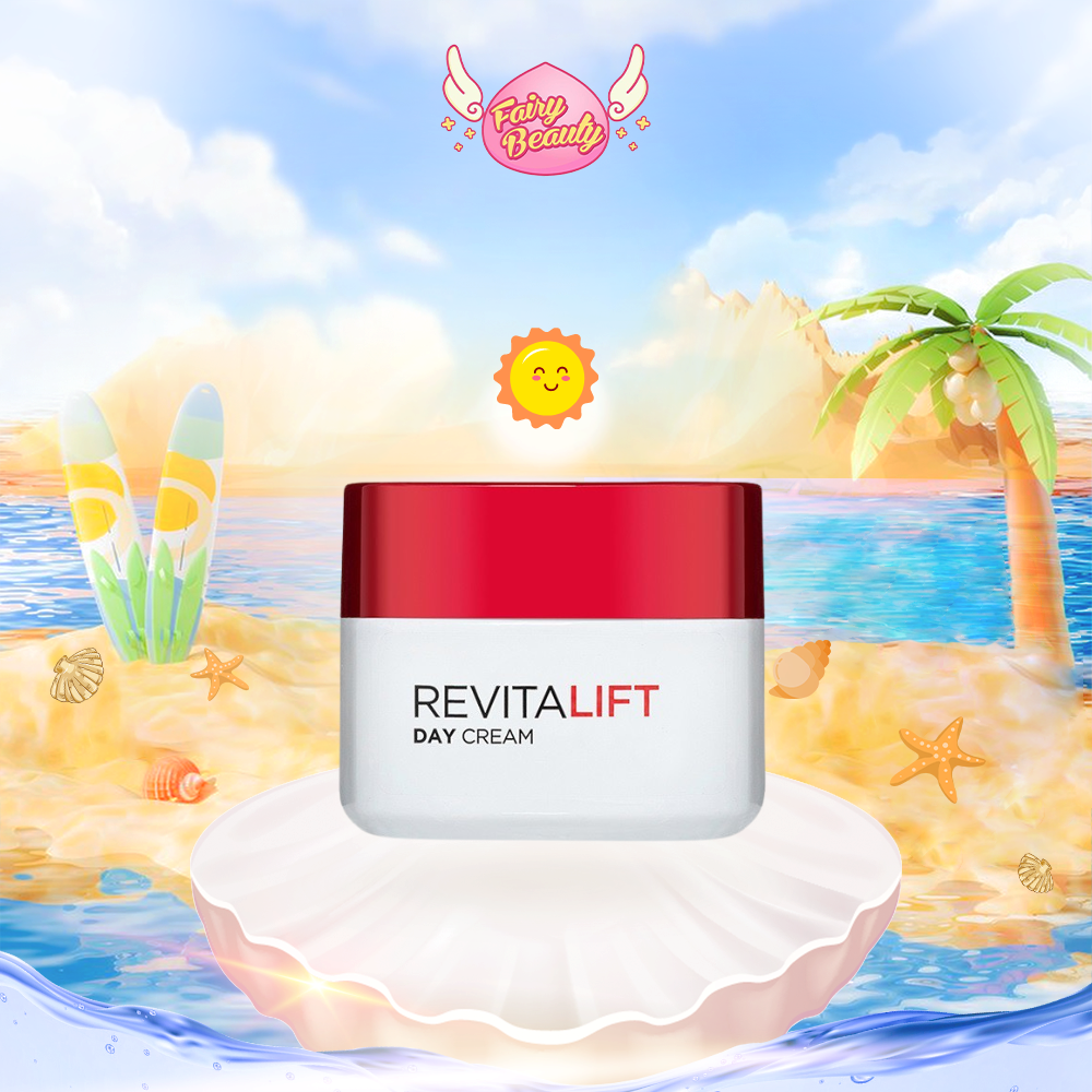 [L'OREAL PARIS] Kem Dưỡng Ban Ngày Chứa Retinol Chống Lão Hoá Tối Ưu Revitalift Moisturizing Cream Day SPF35 PA++50/20ml