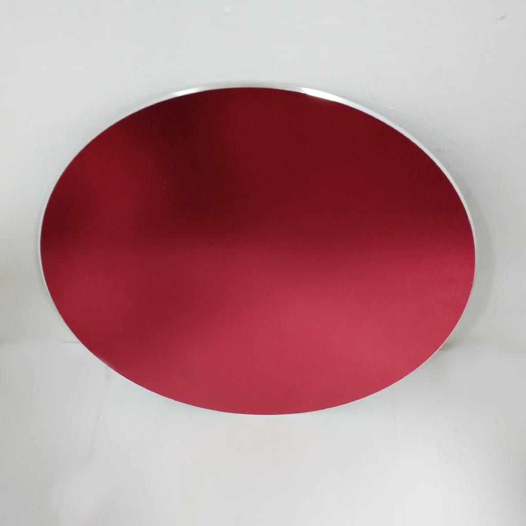 22cm Aluminum Alloy Non-slip Waterproof Mouse Pad For HP