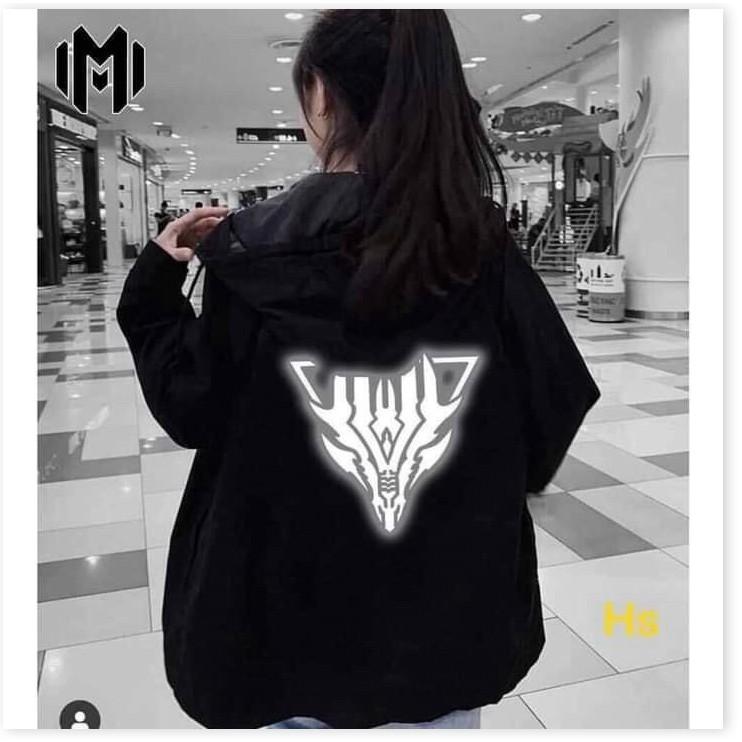 Áo khoác dù phản quang HÌNH CỰC CHẤT SIÊU COOL NGẦU CHO CÁC BẠN TRẺ KHANH AN FASHION