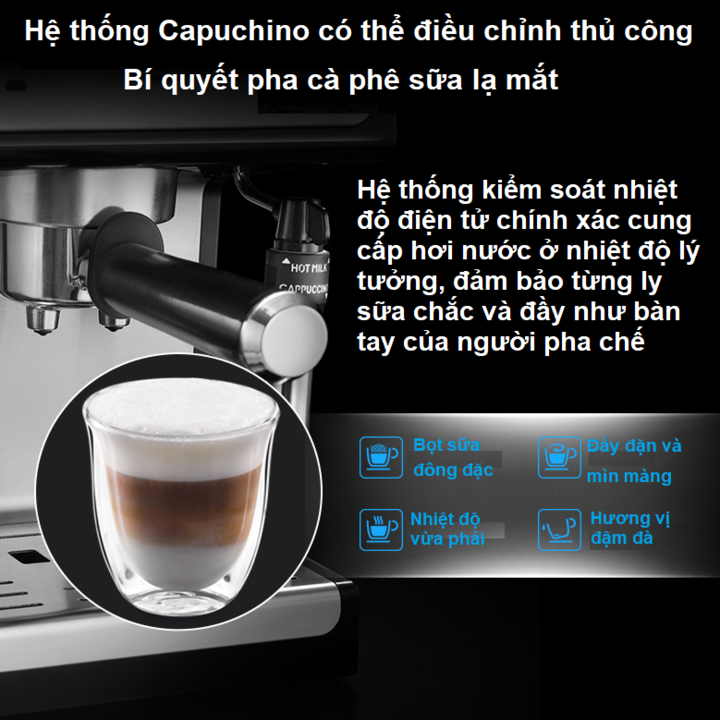 Máy Pha Cà Phê Espresso Delonghi ECP36.31 1100W - Hàng Nhập Khẩu