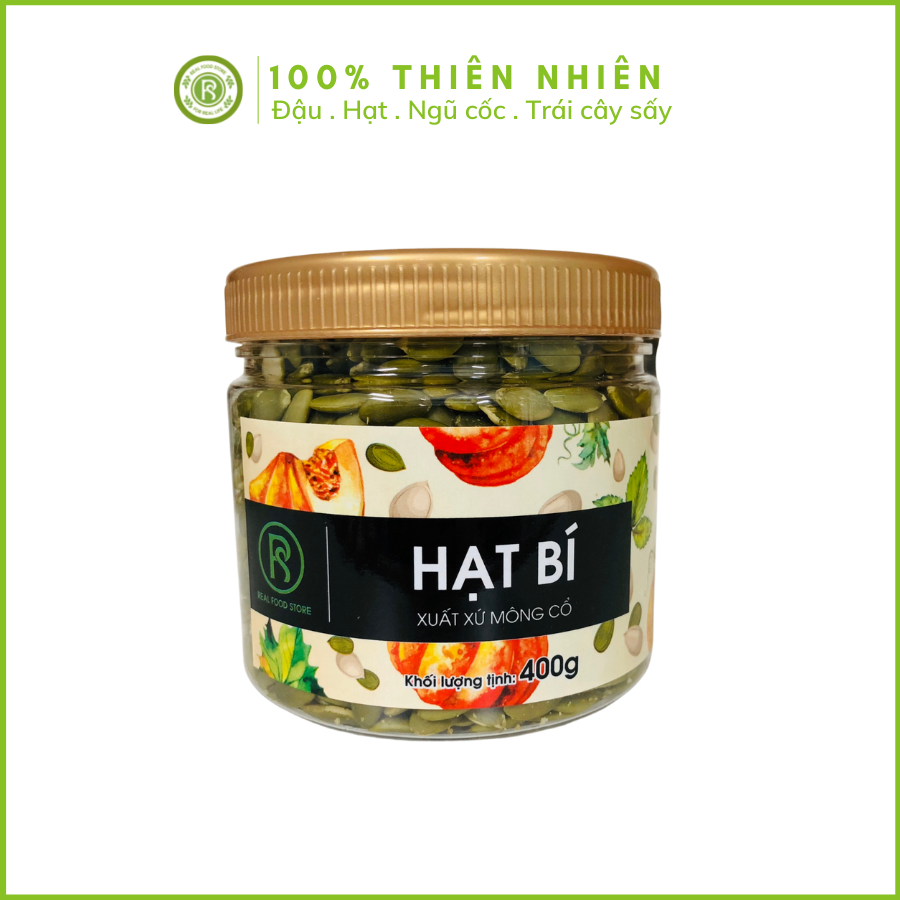 Hạt Bí Xanh Rang Mộc REAL FOOD ( Nhiều lựa Chọn)