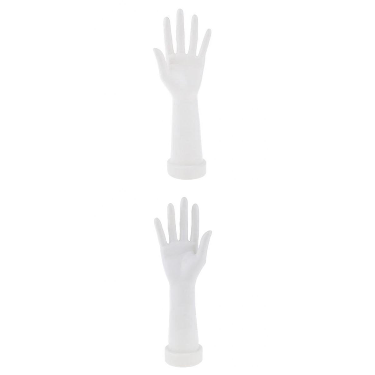 Female Mannequin Hand Arm Display Base Gloves Jewelry Model Right Left