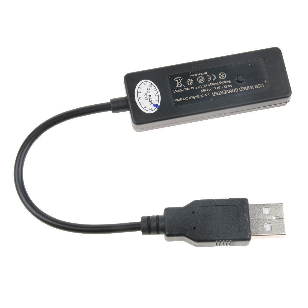 TY-1760 Bluetooth USB 2.0 Wired Converter for Nintendo N-Switch Console Handle Gamepad